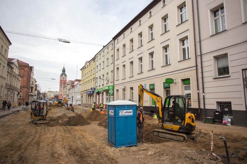 Przebudowa ulicy Armii Krajowej w Słupsku.