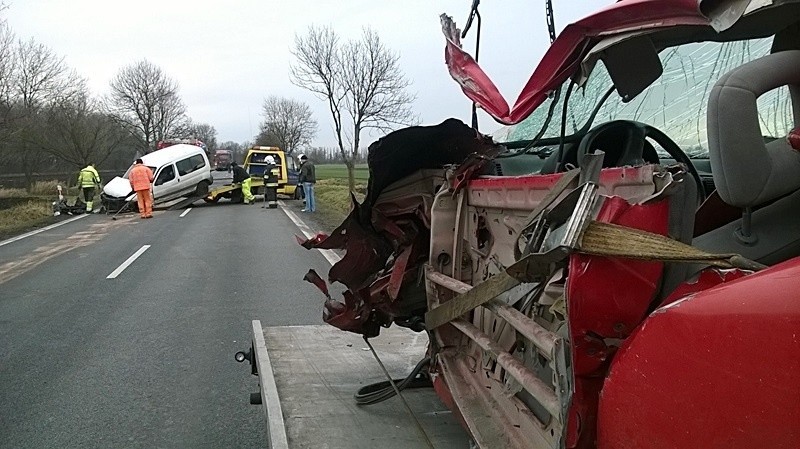 Wypadek na drodze krajowej nr 8 na odcinku między...