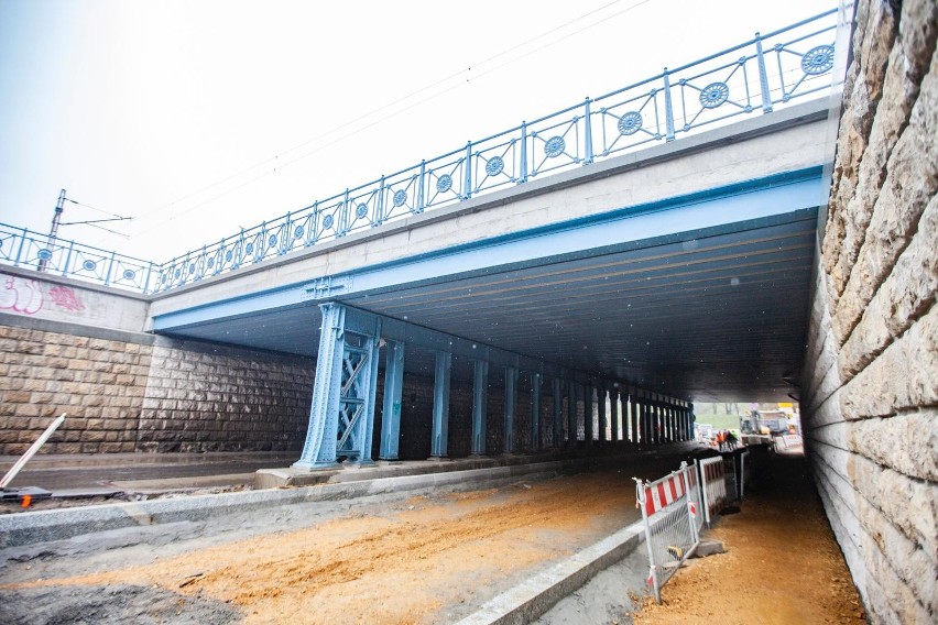 Kraków. Kończą remont drogi pod wiaduktem nad ulicą Prądnicką [ZDJĘCIA]