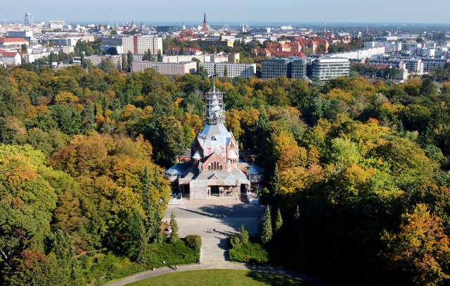 Kaplica na cmentarzu centralnym w Szczecinie