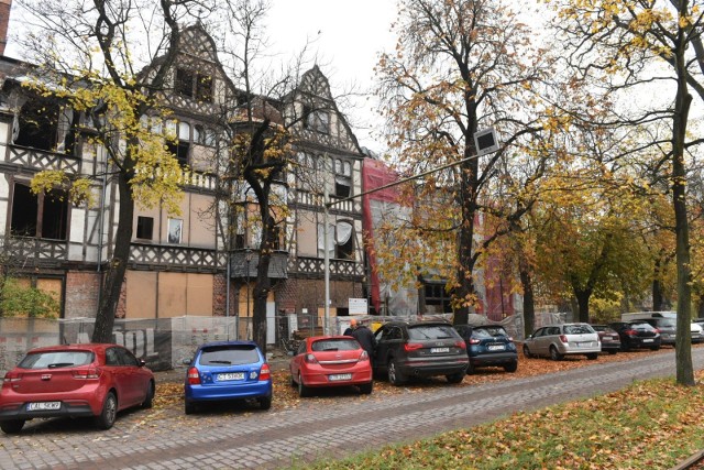 Tak wygląda teraz remontowana kamienica Konrada Schwartza przy Bydgoskiej 50-52 w Toruniu