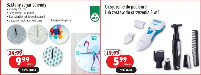 Promocyjne ceny produktów w sklepie Biedronka Outlet w...