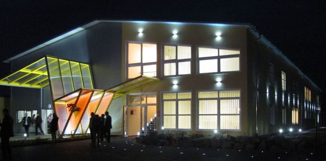Nowy biurowiec firmy SPOT Light w Bierawie.