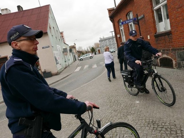 Policjanci z Żninie czekają, aż poprawi się pogoda. Wtedy wsiądą na swoje elektryczne rowery i ruszą w teren.