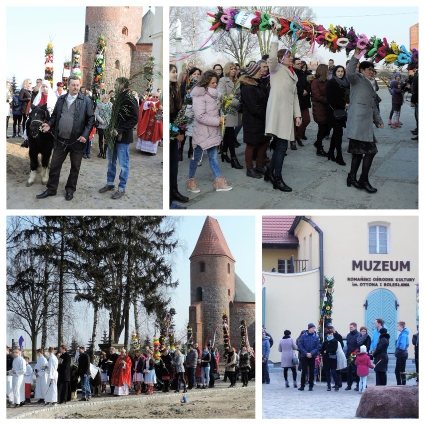 Niedziela Palmowa w Strzelnie. Niektóre palmy były naprawdę wielkie [zdjęcia]