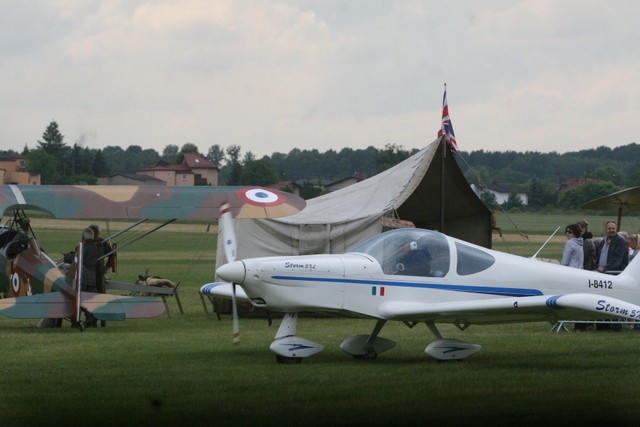 Pojedynek lotników (dogfight) z czasów I wojny światowej i...