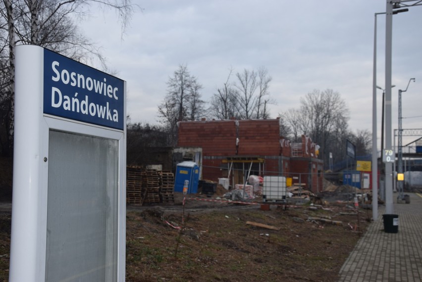 Inwestycja na stacji Sosnowiec Dańdowka. W miejscu dawnego...