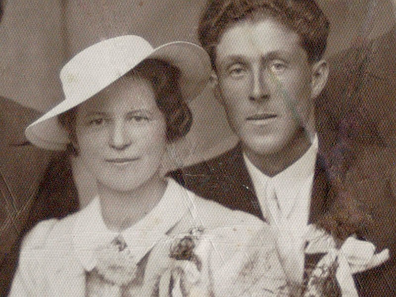 Wrzesień 1940 r. Ślub Franciszki i Jana.