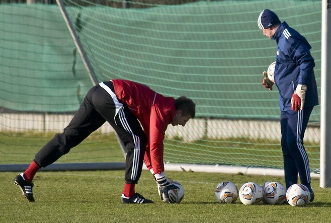 Marek Kozioł na testach w Wiśle Kraków