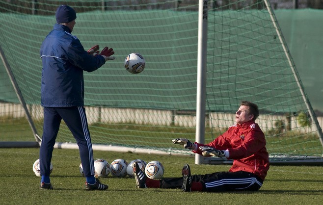 Marek Kozioł na testach w Wiśle Kraków