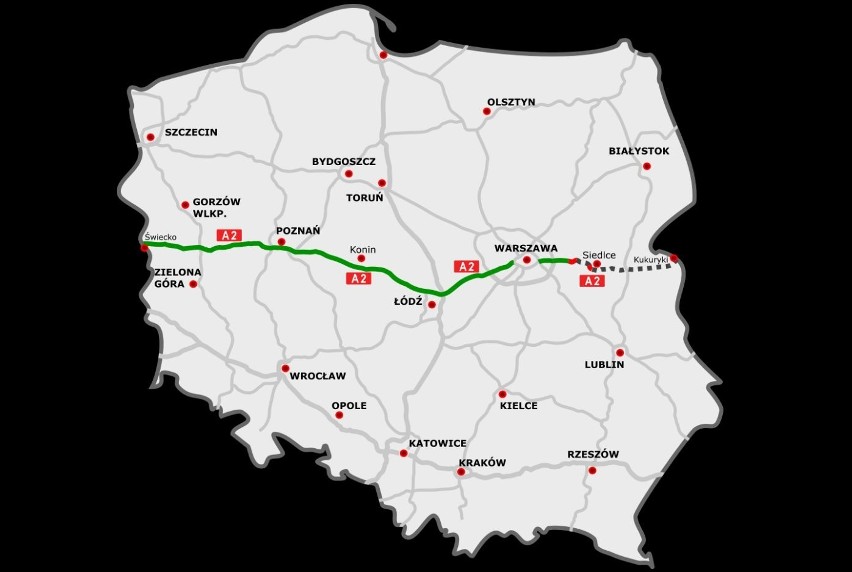 Autostrada A2, Autostrada Wolności – polska autostrada...