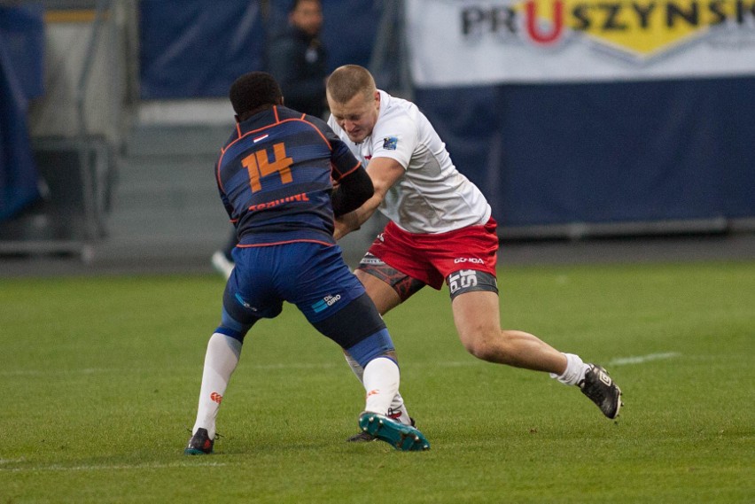 Rugby. Holendrzy nie mieli litości. Wysoka porażka Polaków na Arenie Lublin (ZDJĘCIA)