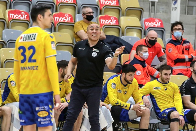 Talant Dujszebajew był zadowolony z gry swojego zespołu w Opolu.