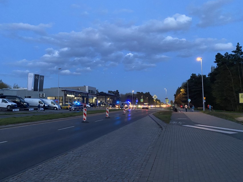 Groźny wypadek na Wrzosach w Toruniu ZDJĘCIA                   