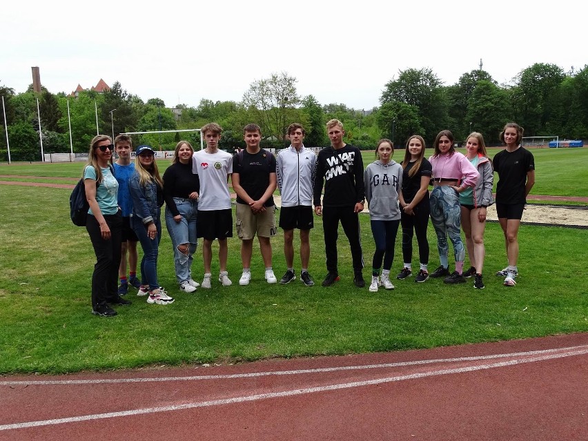 Zawody lekkoatletyczne odbyły się na stadionie w Chełmnie