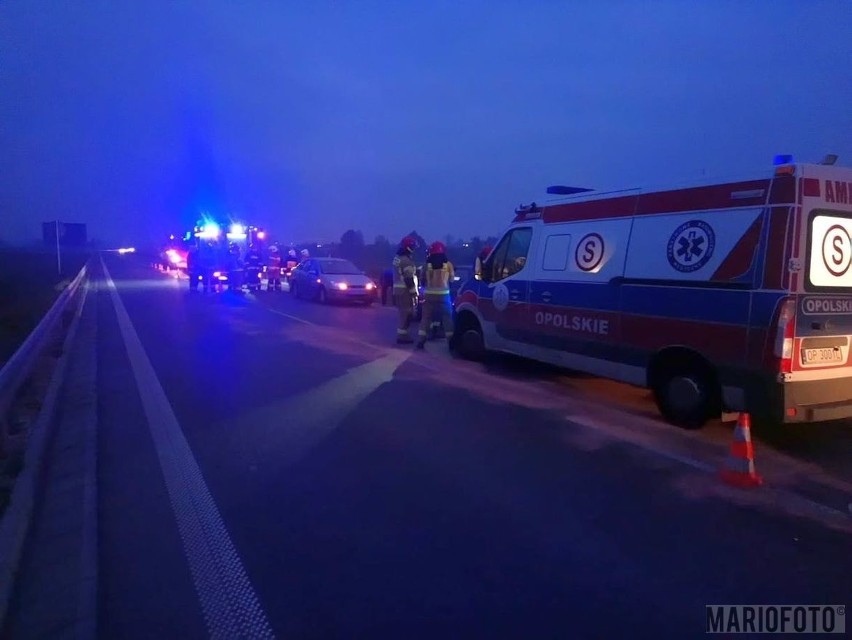 Wypadek w Opolu-Czarnowąsach. Jedna osoba poszkodowana w zderzeniu dwóch aut