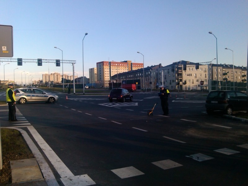 Wypadek na ul. Duńskiej w Szczecinie