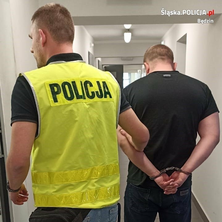 Policjanci zatrzymali 40-letniego mieszkańca Będzina...