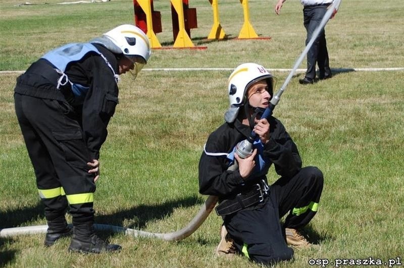 Zawody sportowo-pożarnicze gminy Praszka rozegrano w...