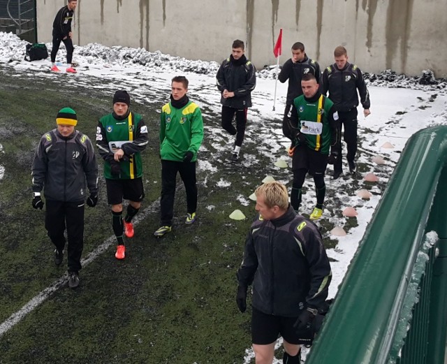 Piłkarze Siarki Tarnobrzeg kończą zgrupowanie w Wieliczce.