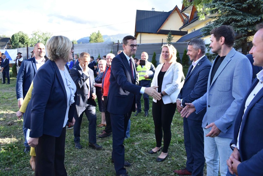 Premier Mateusz Morawiecki w Murzasichlu