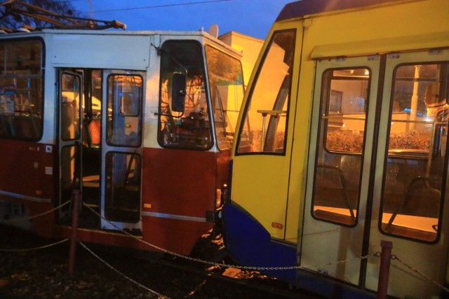 Do zderzenia trzech tramwajów doszło w listopadzie 2016 roku