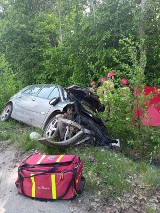 Brulino-Lipskie. Śmiertelny wypadek z udziałem dwóch samochodów osobowych. Do zdarzenia doszło 6.05.2024