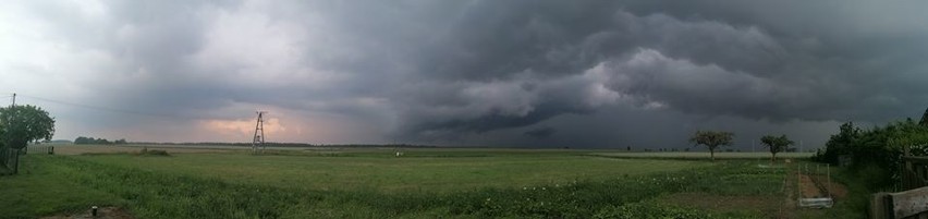 Burza na Kujawach. Zdjęcia naszych Czytelników