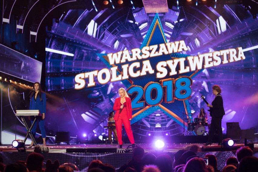 Sylwester TVN 2018 na placu Bankowym ZDJĘCIA Tak Warszawa...