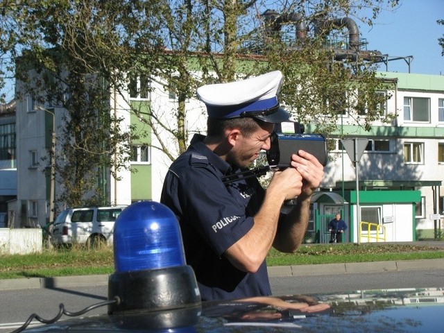 Nowy laser lęborskich policjantów.