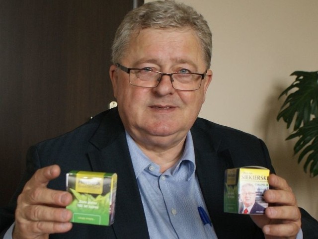 Czesław Siekierski, kandydat do Parlamentu Europejskiego z listy Polskiego Stronnictwa Ludowego, swoją kampanię wyborczą wykorzystuje także do promocji świętokrzyskich produktów. Słynną herbatkę na bazie mięty &#8211; dumę Ponidzia &#8211; reklamuje wśród wyborców.
