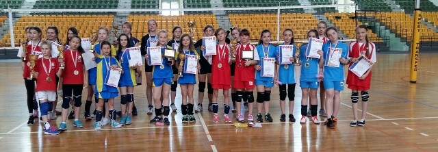 Najlepsi w turnieju Mini Volley Cup 2016 w Kielcach.
