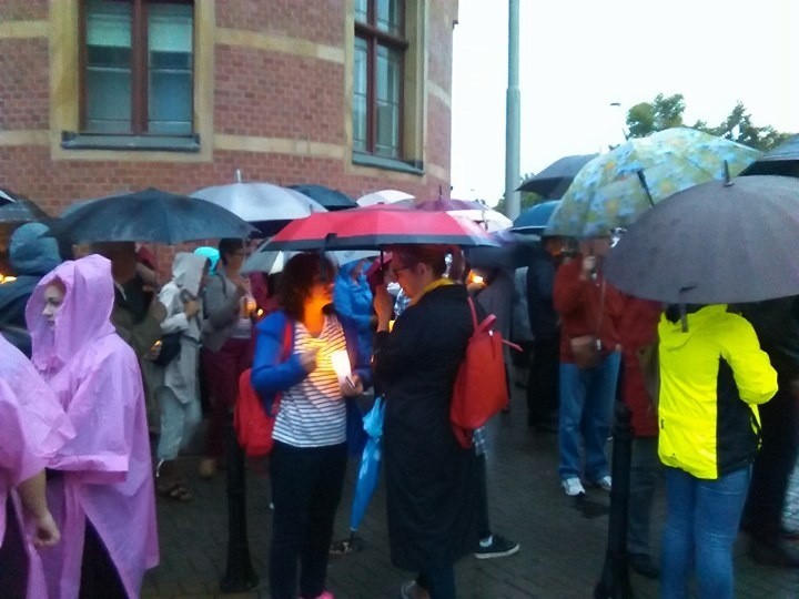 Protest w obronie sądów