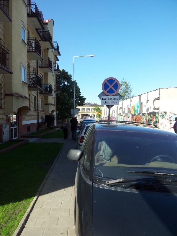 Parkowanie przy ul. Kraszewskiego