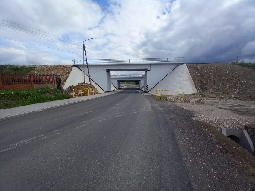 Rozbudowana droga powiatowa w Skorkowie w gminie Krasocin już oddana do użytku. Zobaczcie zdjęcia