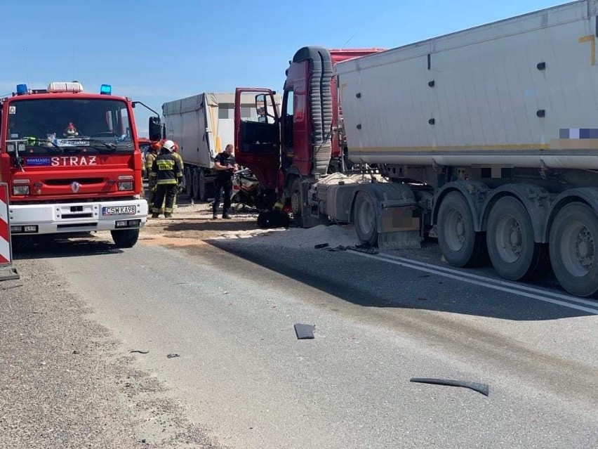 Tragiczny wypadek w Niewieścinie. Kierowca ciężarówki przyznał się do winy. Usłyszał zarzuty