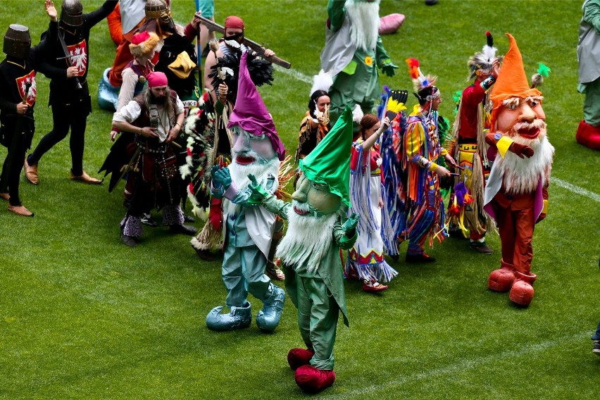 Tak wyglądał Wrocławski Dzień Przedszkolaka na stadionie....