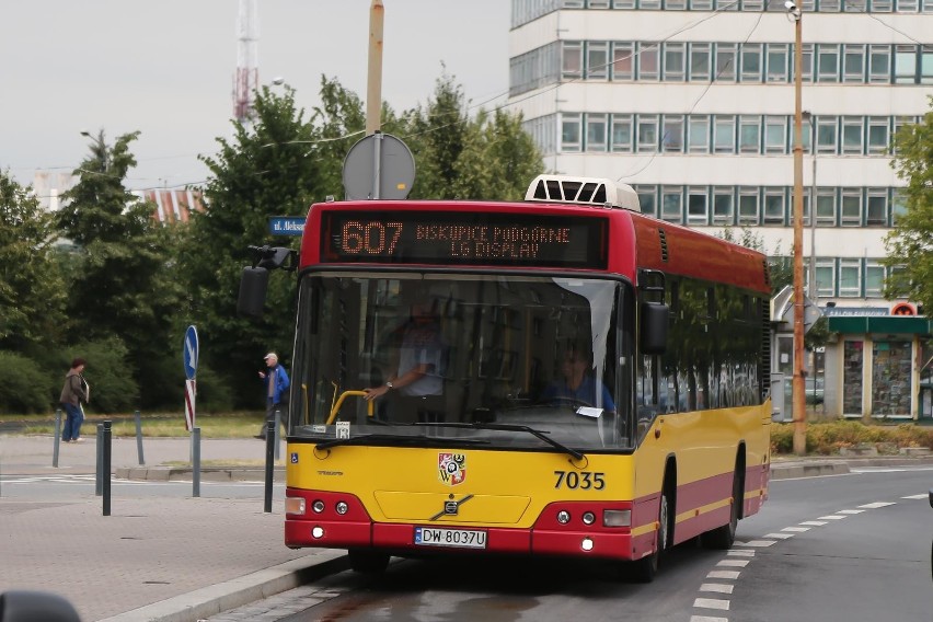 Autobus miejski z Wrocławia.