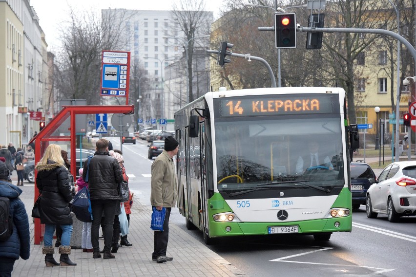 Autobus miejski z Białegostoku.