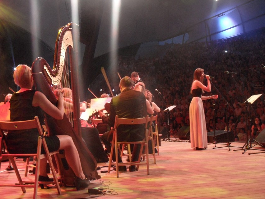 Koncert Muzyki Filmowej w Żywcu. Amfiteatr wypełniony po brzegi [ZDJĘCIA]