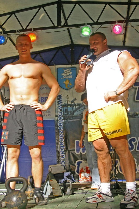 Mariusz "Pudzian" Pudzianowski w Ustce. Impreza...