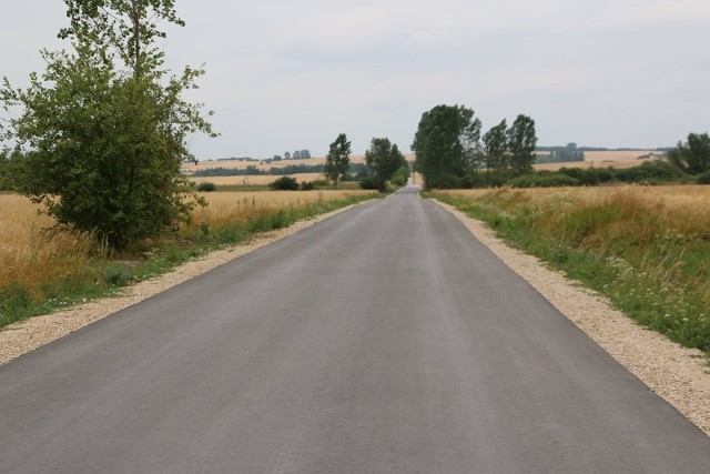 Oficjalne otwarcie drogi powiatowej Chomentów - Korytnica - granica powiatu (Rębów)