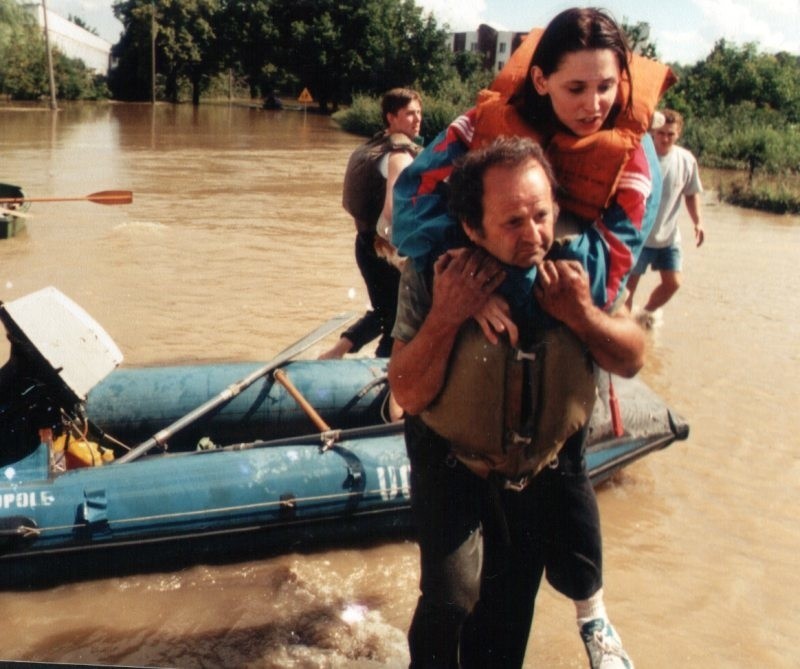 Powódź w lipcu 1997 roku.