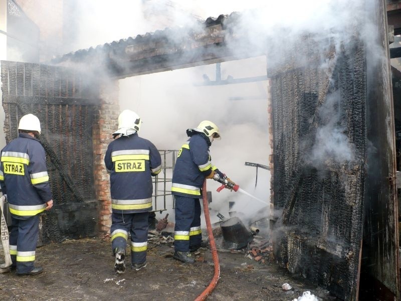 Pożar pod Skwierzyną. Było groźnie