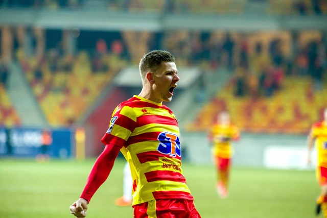 Roman Bezjak cieszył się z kolejnego gola, tym razem strzelonego w reprezentacji