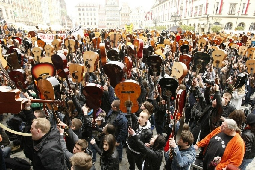 Gitarowy Rekord Guinnessa 2013 (pełna LISTA UCZESTNIKÓW)