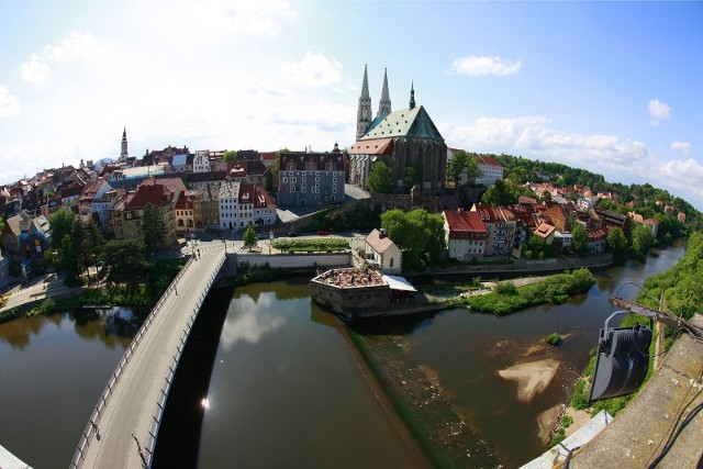 Goerlitz - widok na starówkę.