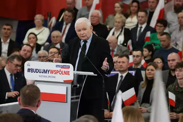 Jarosław Kaczyński w Opocznie