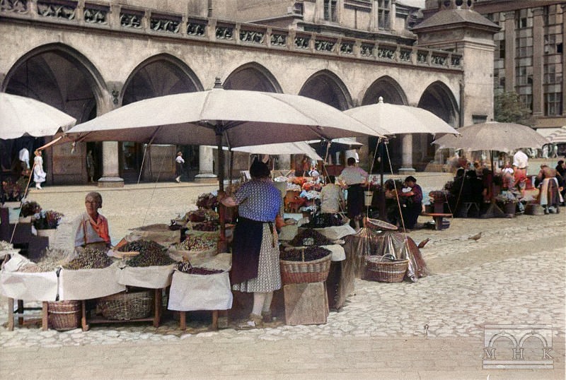 Rynek Główny, lata 50.