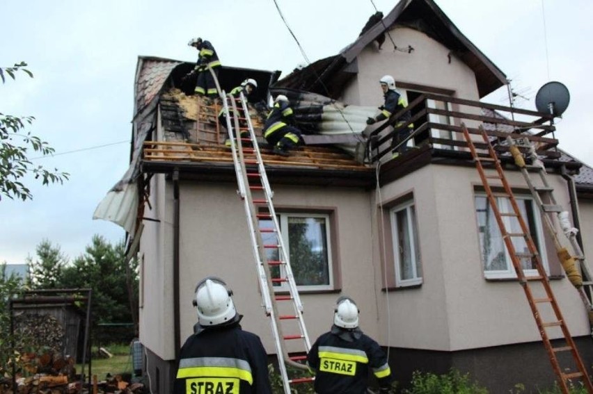 Tragiczny pożar w Kuźnicy. W domu przy ulicy Nowodzielskiej...